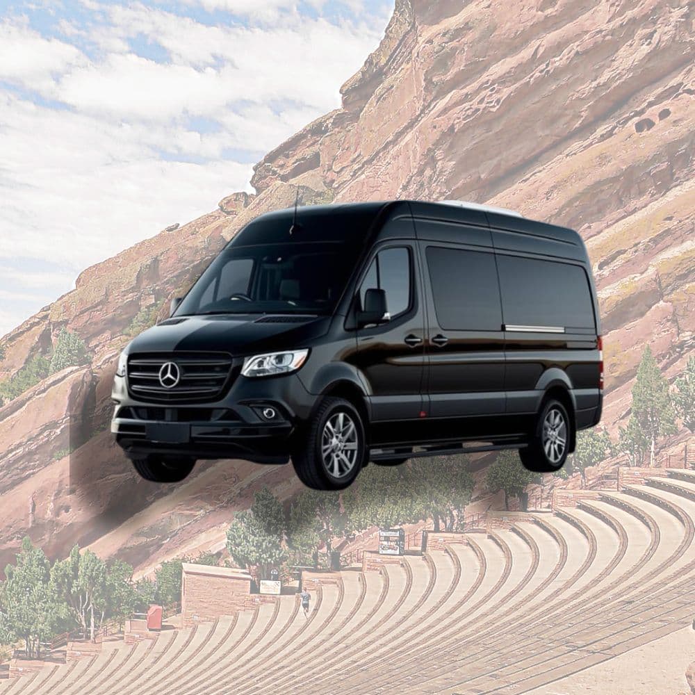 Private fleet vehicle option for Red Rocks transportation